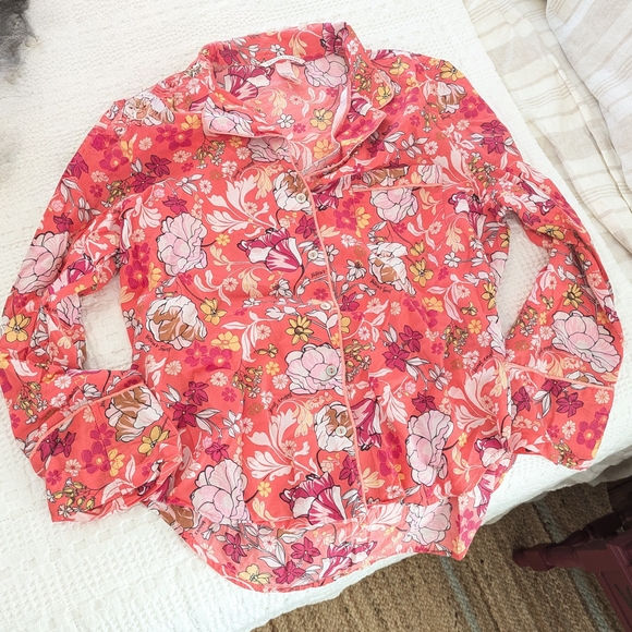 Victoria's Secret Floral Pajama Set - Picture 2 of 5